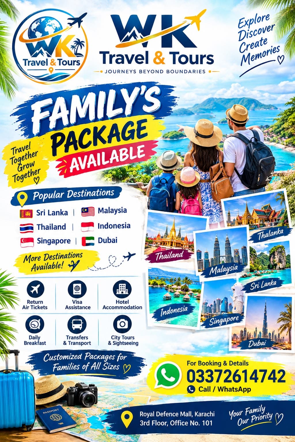 Family's Package Available