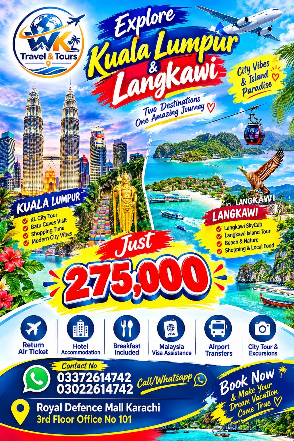 Kuala Lumpur & Langkawi: City Vibes & Island Paradise
